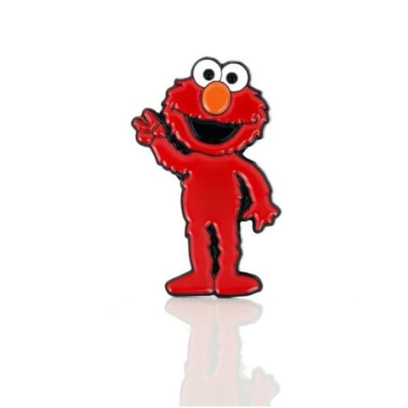 Sesame Street Full Body Elmo Pin Brooch - Picture 1 of 2